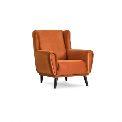 Fotel jednoosobowy 1 miejsce siedzące FabricFotel Orange Design ClubFotel Modern