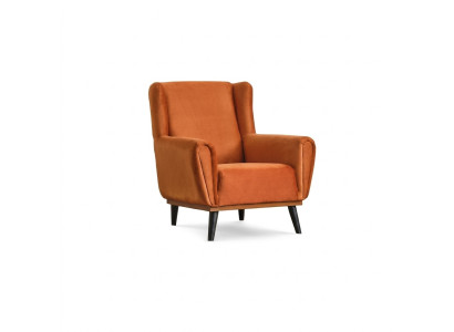 Fotel jednoosobowy 1 miejsce siedzące FabricFotel Orange Design ClubFotel Modern