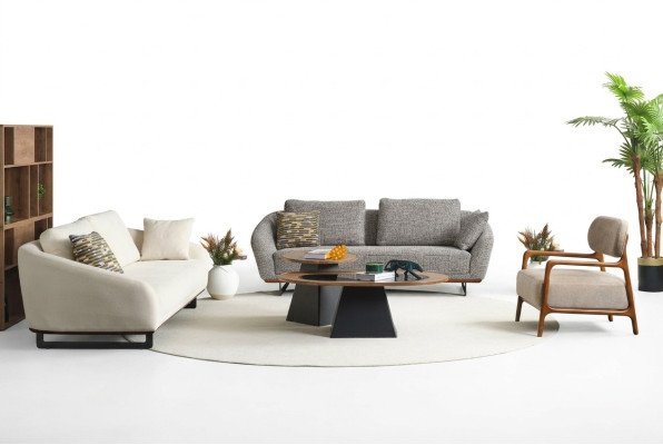 Mega Ustawić Sofy Sofa Fotel Trzyosobowa Materiał Sofa Sofa Tkaninowa Sofa Tapicerowana 3+3+1+1