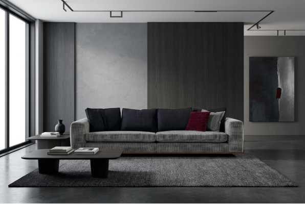 Sofa czteroosobowa 4 miejsce do siedzenia kanapa materiałowa sofa tapicerowana sofa nowoczesna