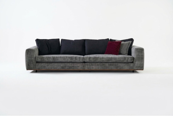 Sofa czteroosobowa 4 miejsce do siedzenia kanapa materiałowa sofa tapicerowana sofa nowoczesna