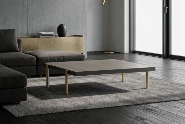 stolik kawowy Stolik Stolik Kawowy Drewno Brązowy Sofa Stolik Nowoczesny Tabela