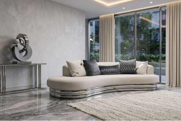 Sofa rozkładana trzyosobowa 3 miejsce siedzące sofa tapicerowana sofa nowoczesna Biały