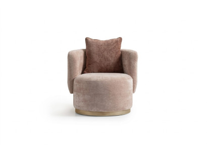 Fotel RelaxFotel Modern Beige Podkładka Materiał miejsce siedzące Konstrukcja jednomiejscowa