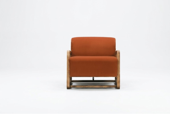 Fotel jednoosobowy miejsce siedzące Salon Orange Drewno RelaxFotel Design