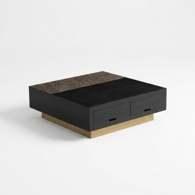 stolik kawowy Stolik stolik kawowy sofa stolik Czarny Tabela Metal