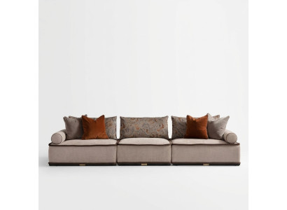 Sofa czteroosobowa 4 miejsce do siedzenia kanapa sofa tapicerowana sofa nowoczesna szara