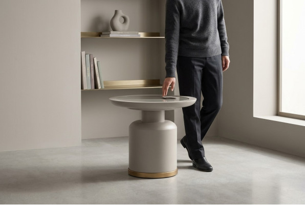 Stolik kawowy sofa stolik kawowy beżowy salon Drewno