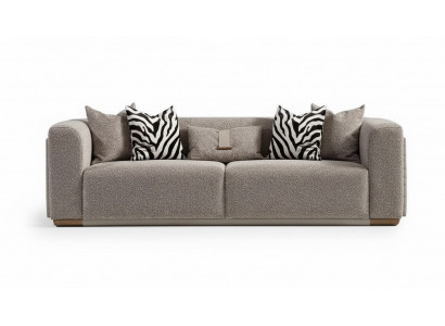 Sofa czteroosobowa 4 miejsce do siedzenia sofa materiałowa sofa tapicerowana szara nowoczesne sofy nowe