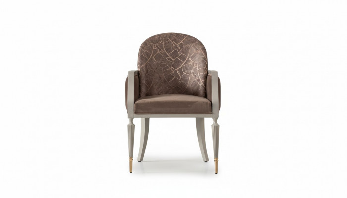 Fotel EarsFotel Design CocktailFotel miejsce siedzące Beige Material Podkładka