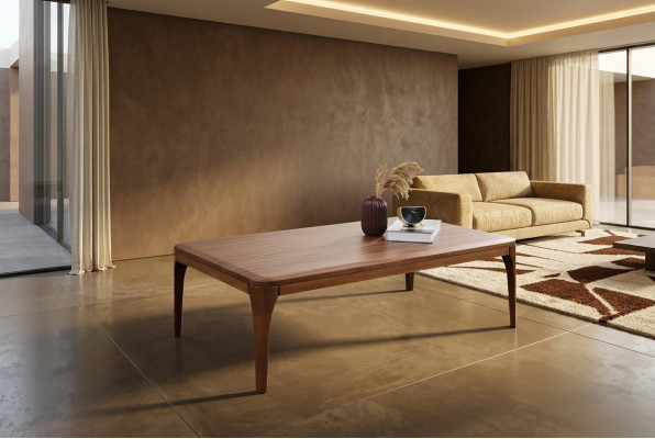 stolik kawowy stolik kawowy sofa stolik salon Stolik Drewno brązowy