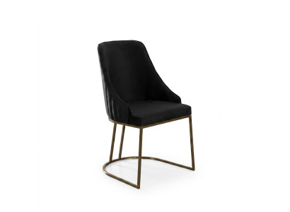 Grupa Krzesła Krzesła Kuchenne Krzesła Do Jadalni Czarny 6-częściowy Modern Material