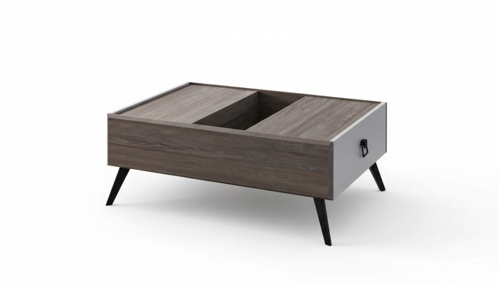 stolik kawowy sofa stolik Drewno Stolik stolik kawowy szary salon