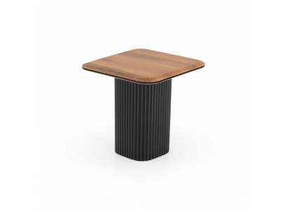 Stolik kawowy Stolik Kawowy Sofa Stolik Drewno Brązowy Tabela Design