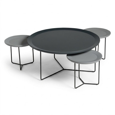 stolik kawowy Grupa stolik kawowy sofa stolik Stolik Czarny Tabela