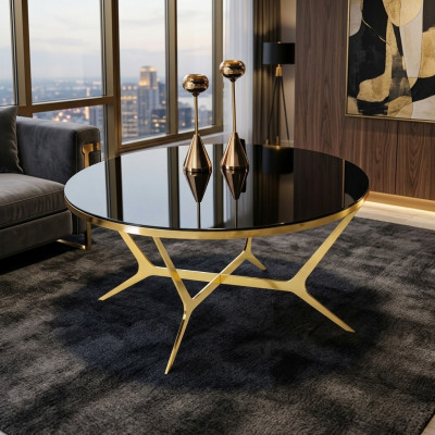 Tabela salonowa stolik kawowy sofa stolik kawowy Stolik Gold