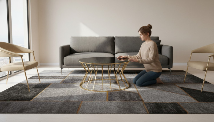 Nowoczesna sofa stolik kawowy stolik kawowy Stolik Gold Tabela Szkło