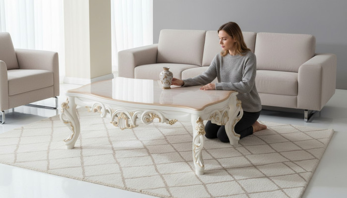 stolik kawowy Tabela Designer Stolik 130x80 Stoliki do kawy stoły barokowe