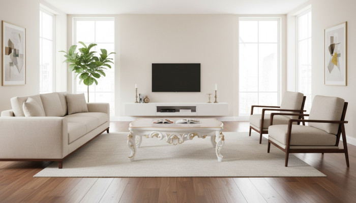 stolik kawowy Tabela Designer Stolik 130x80 Stoliki do kawy stoły barokowe