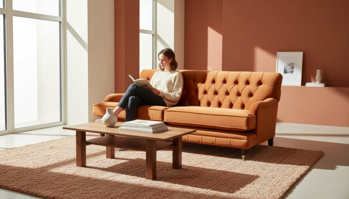 Chesterfield Design Luxury Podkładka Sofa Kanapa Siedziba Ustaw Włókienniczy Nowość
