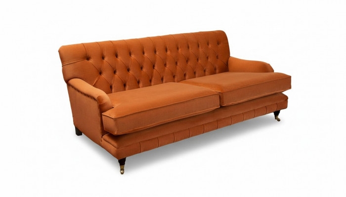 Chesterfield Design Luxury Podkładka Sofa Kanapa Siedziba Ustaw Włókienniczy Nowość