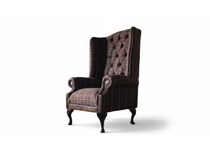 Chesterfield Design Sofa Fotel Couch Podkładka EarsFotel 1 miejsce siedzące Nowość