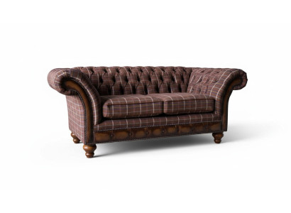 Chesterfield dwumiejscowe Meble 2 miejsce do siedzenia Sofa Kanapa Podkładka Lounge Couches