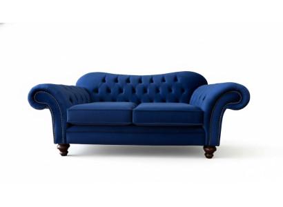 Sofy Chesterfield Design Sofa 2 miejsce do siedzenia Couch Luxury Classic Włókienniczy
