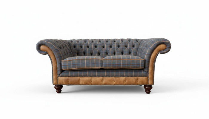 Sofa Chesterfield 2 Siedziba Designerska Sofa Trzyosobowa Luksusowe Meble Styl Sofy Włókiennicze