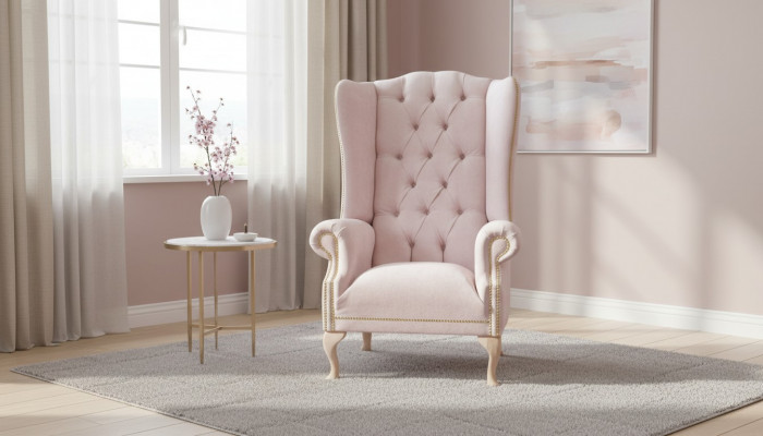 EarsFotel Fotel TV Sofa Jednoosobowa Kanapa Podkładka Materiał Relaks Nowość