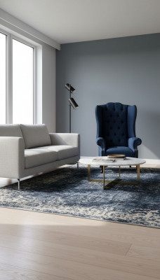Chesterfield EarsFotel Relaks Fotel Krzesło Podkładka Materiał Włókienniczy 1 Siedziba