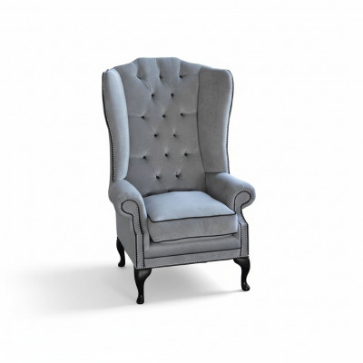 EarsFotel Chesterfield 1 miejsce do siedzenia Fotel Włókienniczy Podkładka Sofa Couch Nowość