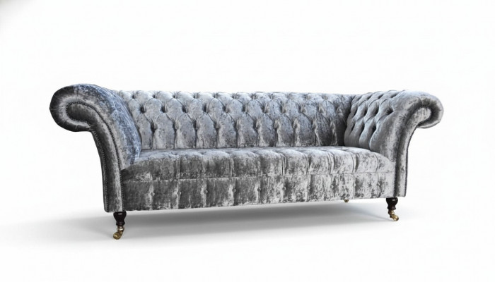 Design Chesterfield Sofa 3 miejsce do siedzenia Sofa Podkładka Sofy Salon Big XXL