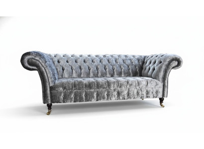 Design Chesterfield Sofa 3 miejsce do siedzenia Sofa Podkładka Sofy Salon Big XXL