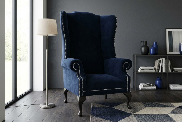 Chesterfield EarsFotel design luksusowe sofy materiałowe Włókienniczy 1 miejsce do siedzenia Podkładka