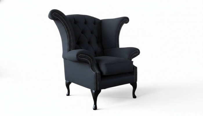 Chesterfield Włókienniczy Podkładka Sofa Design Couch Fotel 1 Siedziba EarsFotel