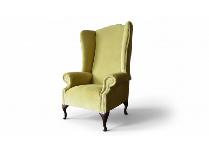 Fotel Włókienniczy Materiał EarsFotel Meble Nowy Salon Nowoczesny Luksusowy Design
