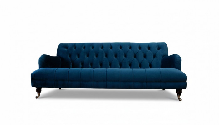 Chesterfield Design Luxury Podkładka Sofa Kanapa Siedziba Ustaw Włókienniczy Nowość