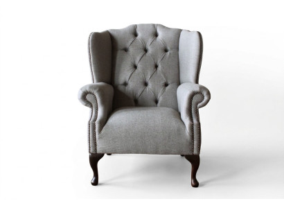 Luksusowa Podkładka Classic Chesterfield Fotel EarsFotel Jednomiejscowy Nowość