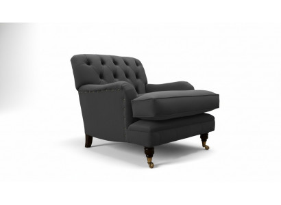 Chesterfield Fotel Couch Podkładka 1 miejsce do siedzenia Design Couches Włókienniczy Nowość