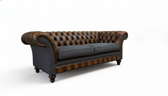 Trzyosobowa luksusowa 3-miejscowa kanapa do siedzenia Podkładka Classic Siedziba Living Room Meble