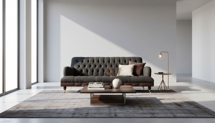Sofa Trzyosobowa Luksusowa Podkładka Nowoczesne Sofy Siedziba Pokój Meble Materiał Nowy