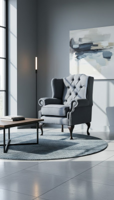 Fotel 1 Siedziba Włókienniczy Lounge Luxury Podkładka EarsFotel Single Seater Design 1