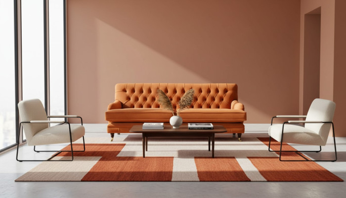 Sofa trzyosobowa 3 Siedziba Materiał Chesterfield Nowoczesny design Sofa do salonu