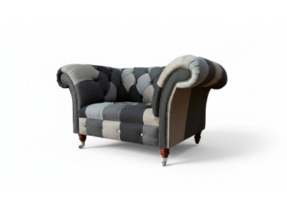 Sofa 1 miejsce do siedzenia Włókienniczy Lounge Luxury Podkładka miejsce do siedzenia New Fotel Design Couch