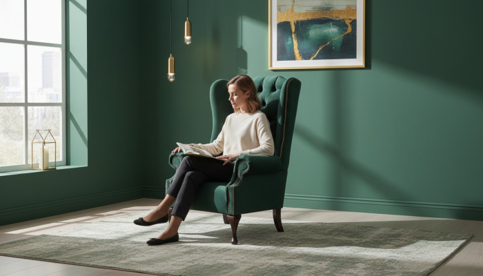 Chesterfield Design Fotel Podkładka Luksusowe kanapy włókiennicze EarsFotel