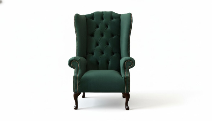 Chesterfield Design Fotel Podkładka Luksusowe kanapy włókiennicze EarsFotel