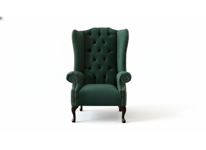 Chesterfield Design Fotel Podkładka Luksusowe kanapy włókiennicze EarsFotel