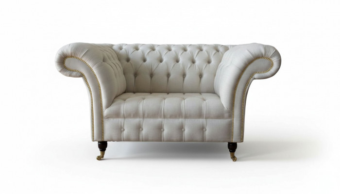 Sofa 1,5 miejsce do siedzenia Couch Design Podkładka Modern Włókienniczy Material Couches Nowość