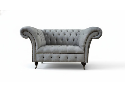 Chesterfield Fotel Materiał Living Room Design Podkładka Włókienniczy Design Luxury